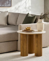Surya Basilia BSLA-003 20"H x 24"W x 24"D Accent Table