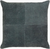 Livabliss Corduroy Quarters CDQ-002 22"L x 22"W Pillow