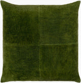 Livabliss Corduroy Quarters CDQ-004 20"L x 20"W Pillow