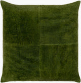 Livabliss Corduroy Quarters CDQ-004 20"L x 20"W Pillow
