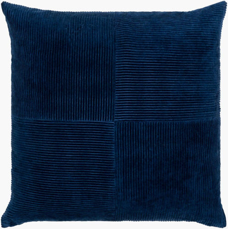 Livabliss Corduroy Quarters CDQ-005 18"L x 18"W Pillow