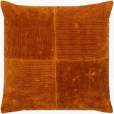 Livabliss Corduroy Quarters CDQ-006 20"L x 20"W Pillow