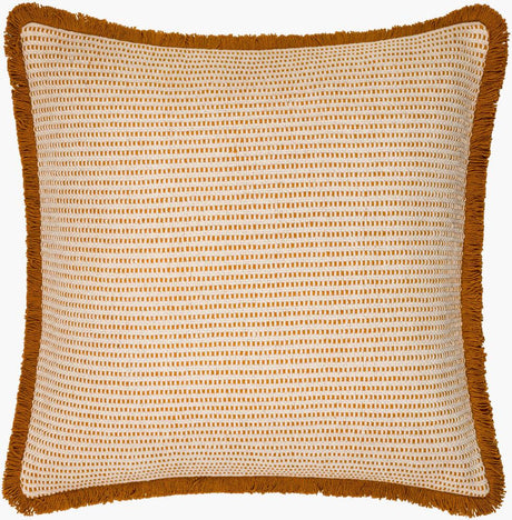 Livabliss Cotton Fringe CTF-001 20"L x 20"W Pillow