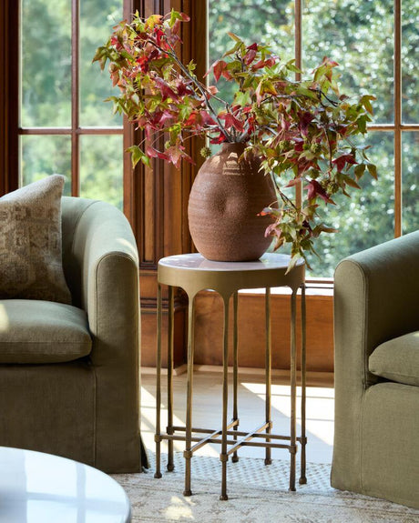 Surya Engel ENGL-001 25"H x 16"W x 16"D Accent Table