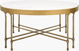 Surya Engel ENGL-002 17"H x 36"W x 36"D Accent Table