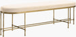 Surya Engel ENGL-003 18"H x 60"W x 17"D Bench/Ottoman/Stool