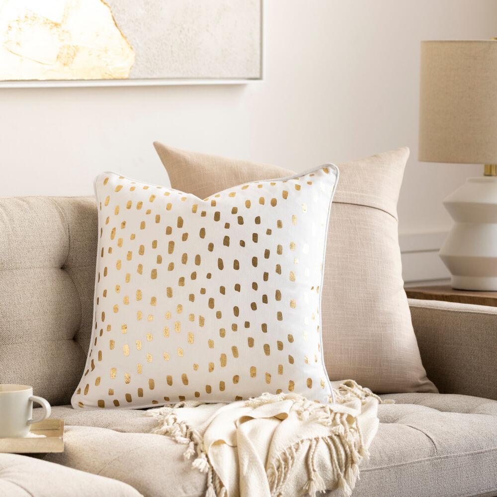 Livabliss Glyph GLYP-7075 18"L x 18"W Pillow
