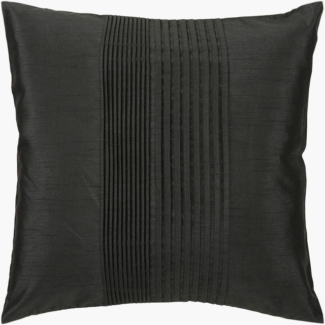 Livabliss Solid Pleated HH-027 18"L x 18"W Pillow