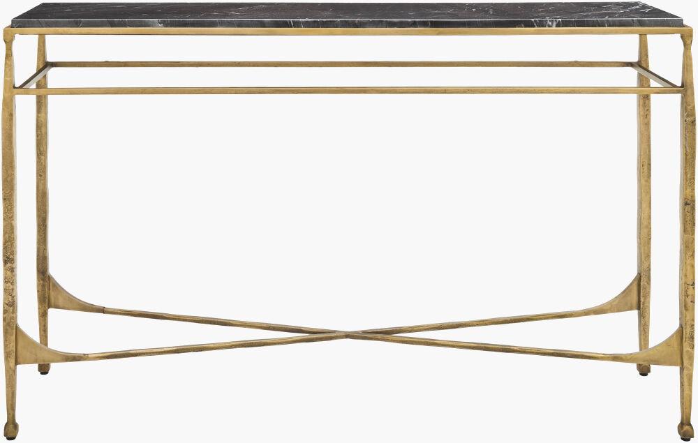 Surya Halldor HLDR-001 30"H x 52"W x 12"D Accent Table