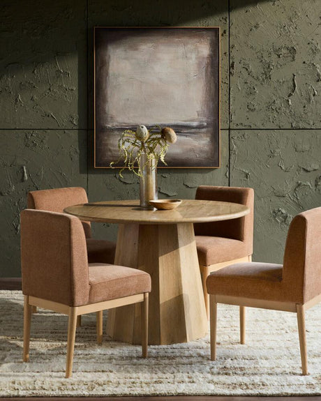 Surya Linus LNU-003 30"H x 47"W x 47"D Dining Table/Seating