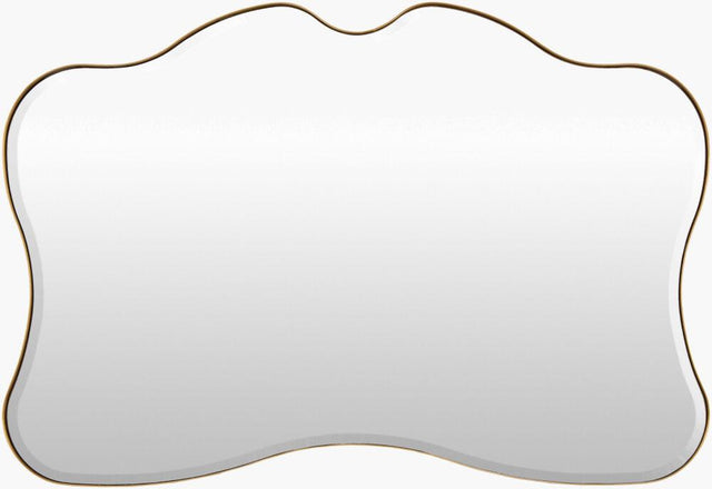 Surya Manta MANA-001 27"H x 43"W x 2"D Mirror