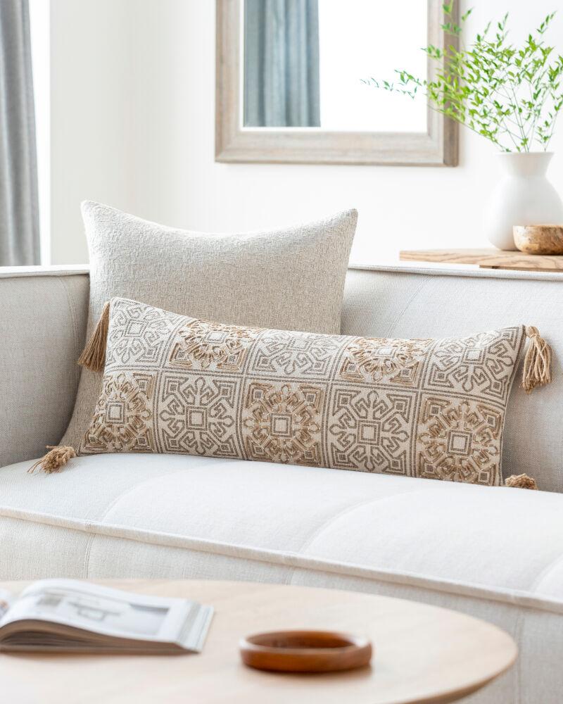 Livabliss Parisa PAI-002 12"L x 30"W Pillow