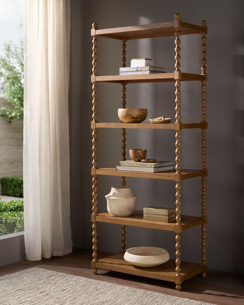 Livabliss Roslyn RSLN-001 74"H x 30"W x 12"D Shelving/Storage