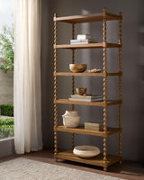 Livabliss Roslyn RSLN-001 74"H x 30"W x 12"D Shelving/Storage