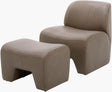 Surya Sable SABL-001 29"H x 28"W x 31"D; 16"H x 25"W x 18"D Accent Chair