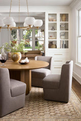 Surya Tasmin TASM-001 34"H x 25"W x 26"D Dining Table/Seating
