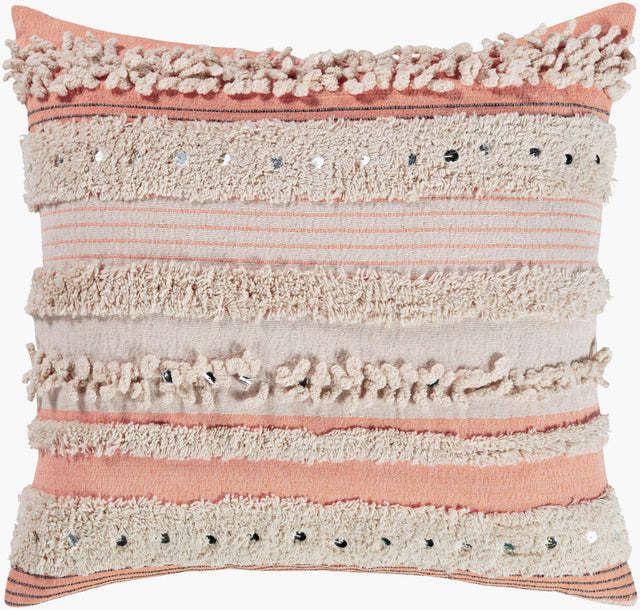 Livabliss Temara TMA-005 18"L x 18"W Pillow