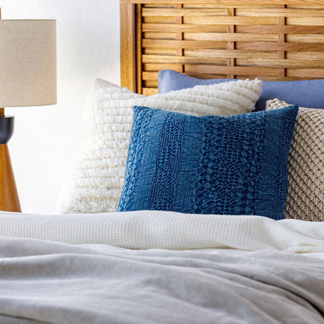 Livabliss Washed Waffle WWA-001 20"L x 20"W Pillow