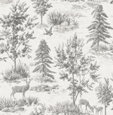 Brewster Home Fashions Fine Decor Medley Dwyer Grey Wallpaper