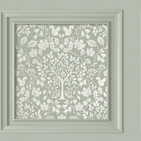 Brewster Home Fashions Fine Decor Medley Edwina Sage Wallpaper