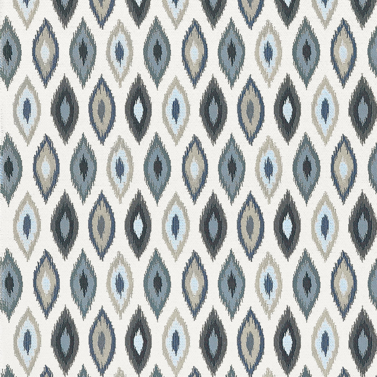 Thibaut Beliza Navy And Sky Fabric