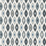 Thibaut Beliza Navy And Sky Fabric