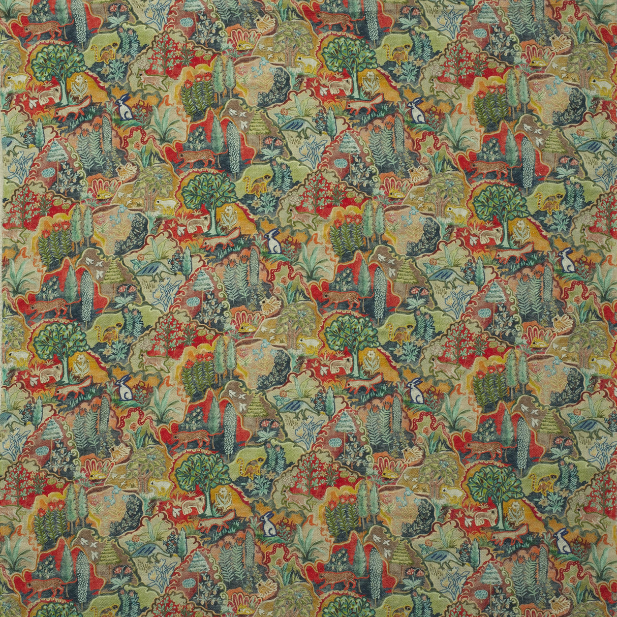 Andrew Martin FOREST MULTI Fabric