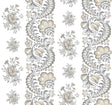 Antonina Vella Beaumont Charcoal Wallpaper