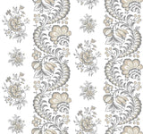 Antonina Vella Beaumont Charcoal Wallpaper