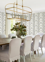 Antonina Vella Beaumont Charcoal Wallpaper