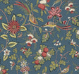 Antonina Vella Parterre Indigo Wallpaper