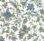Antonina Vella Parterre Sage & Indigo Wallpaper
