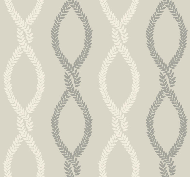 Antonina Vella Laureate Grey Wallpaper