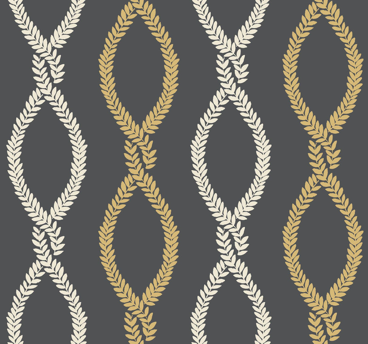 Antonina Vella Laureate Off Black Wallpaper