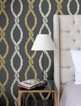 Antonina Vella Laureate Off Black Wallpaper