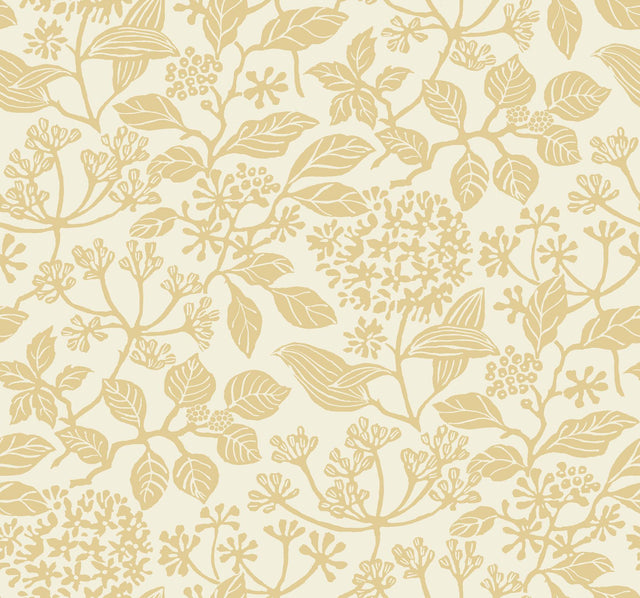 Antonina Vella Rowen Saffron Wallpaper