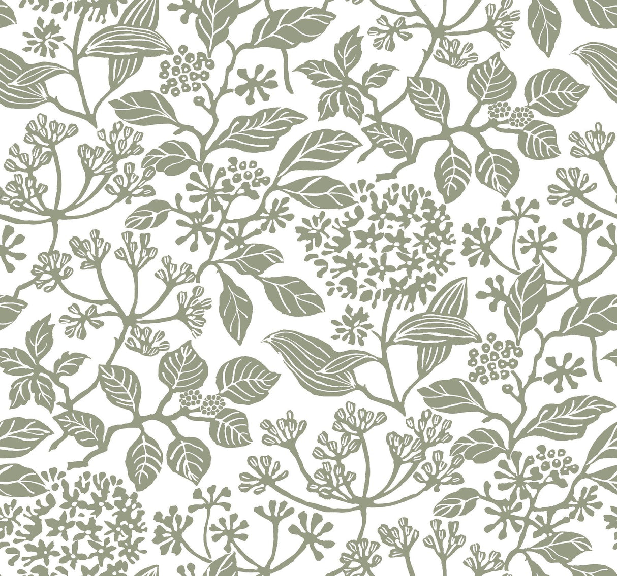 Antonina Vella Rowen Olive Wallpaper