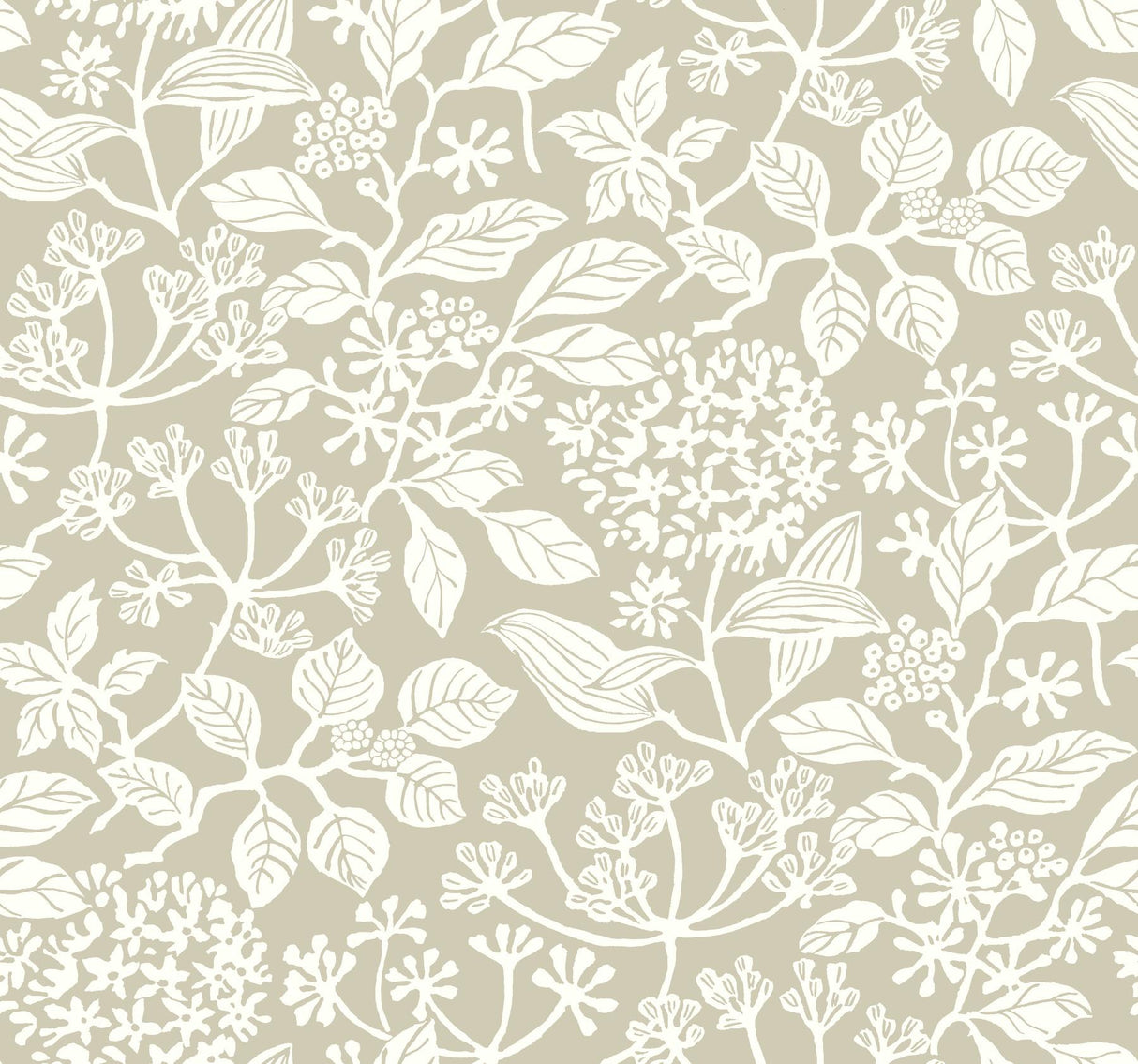 Antonina Vella Rowen Taupe Wallpaper