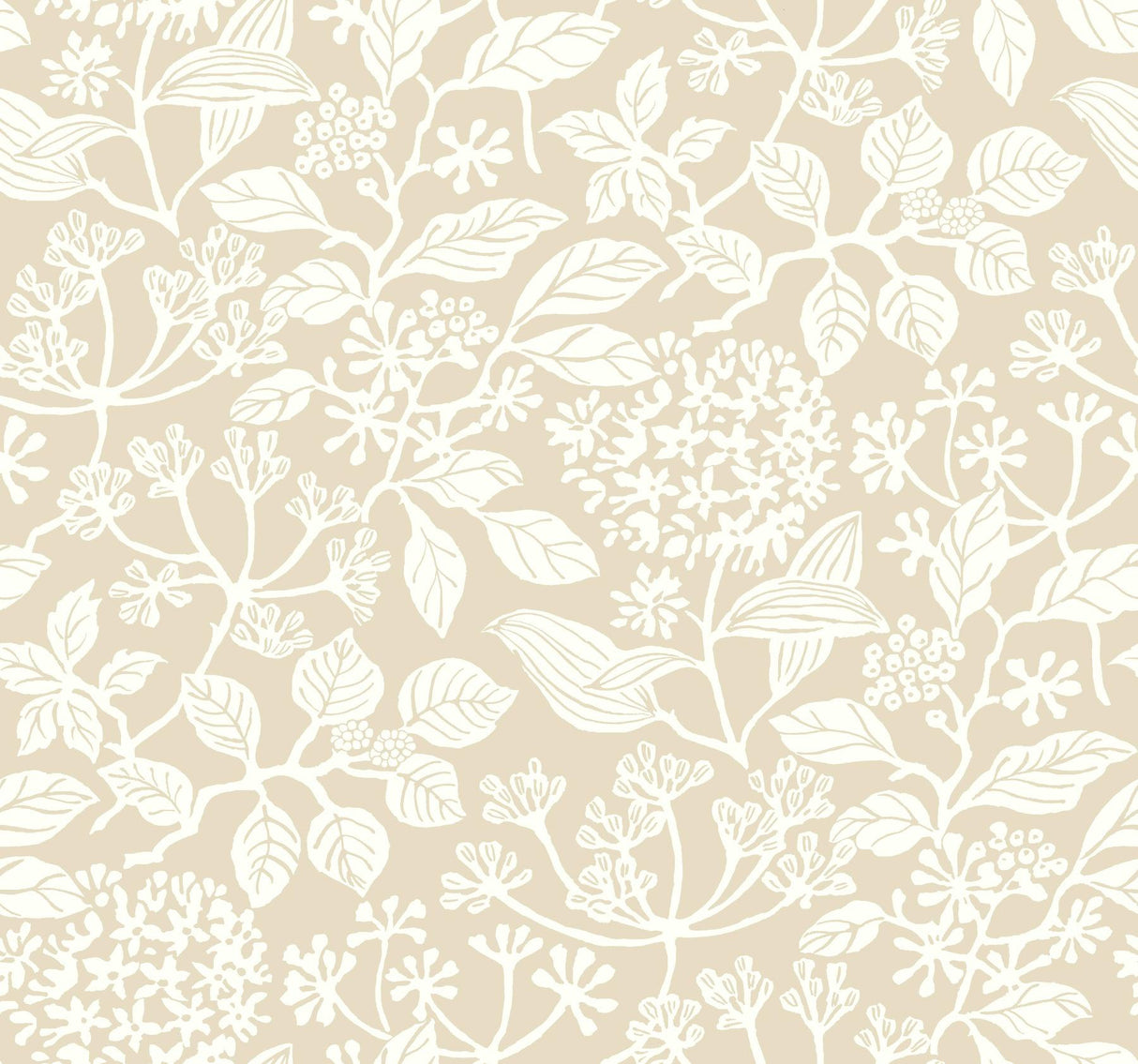 Antonina Vella Rowen Beige Wallpaper