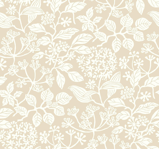 Antonina Vella Rowen Beige Wallpaper