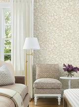 Antonina Vella Rowen Beige Wallpaper