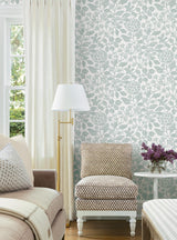 Antonina Vella Rowen Pale Blue Wallpaper
