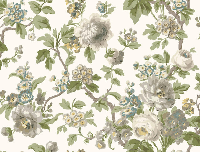 Antonina Vella Beatrix Neutral & Sage Wallpaper