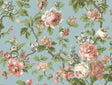 Antonina Vella Beatrix Sky Blue Wallpaper