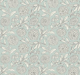 Antonina Vella Chatsworth Garden Sky Blue Wallpaper