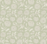 Antonina Vella Chatsworth Garden Celery Wallpaper