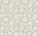 Antonina Vella Chatsworth Garden Taupe Wallpaper