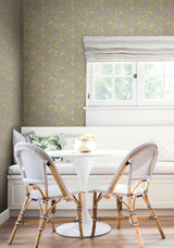 Antonina Vella Chatsworth Garden Saffron Wallpaper