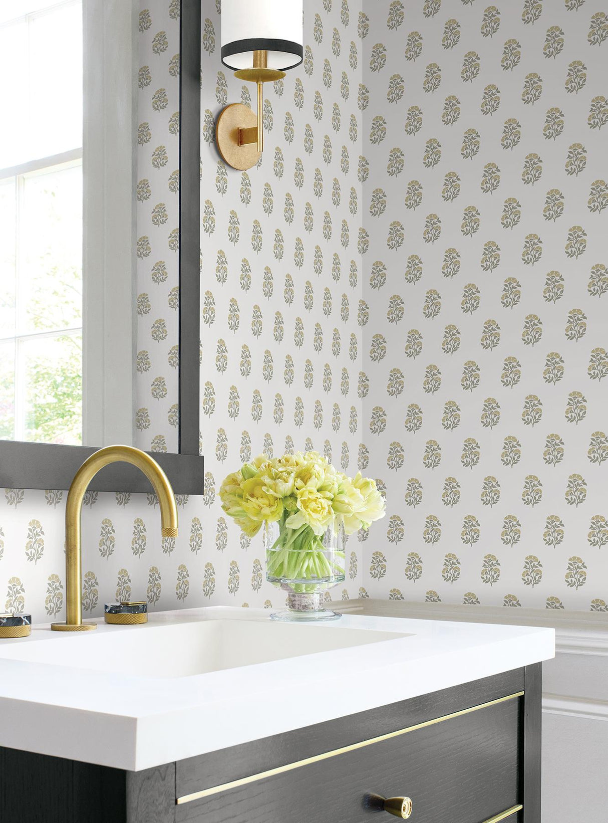 Antonina Vella Sylvie Beige & Taupe Wallpaper