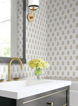 Antonina Vella Sylvie Beige & Taupe Wallpaper